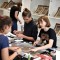 Artist’s book workshop for the students