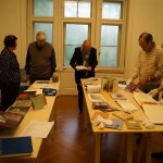 Opening of the artist's book exhibition in Basel